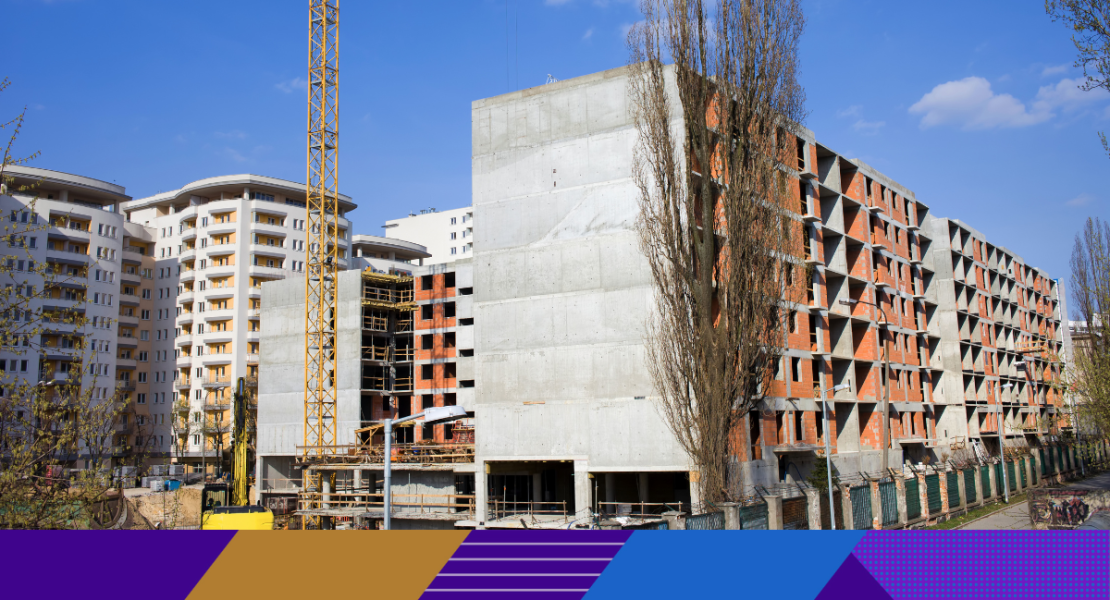 Apartment block under construction