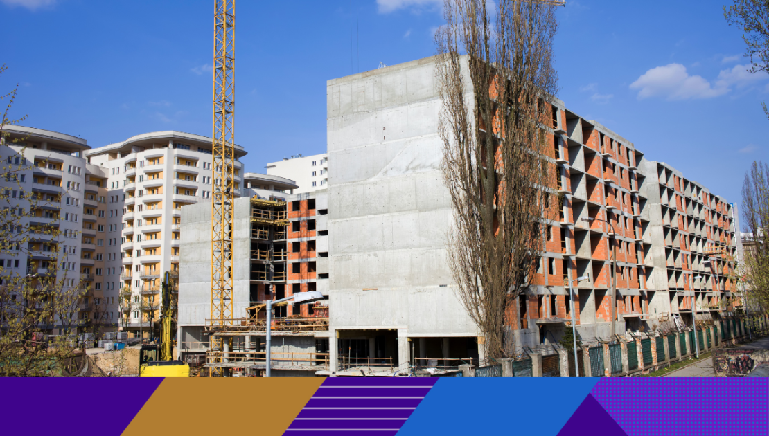 Apartment block under construction